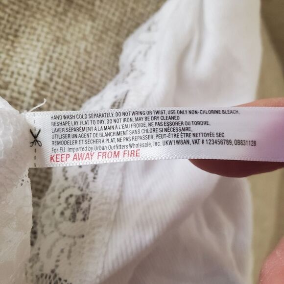 Free People 'Naughty but Nice' Bodysuit - size Small in White. - Picture 16 of 16